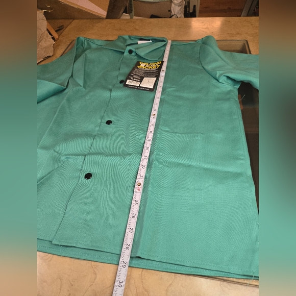 NWT Tillman Green Flame Resistant Welding Jacket Sz XL - Picture 6 of 7